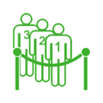 51 512519 provide a fair queue management system icons clipart