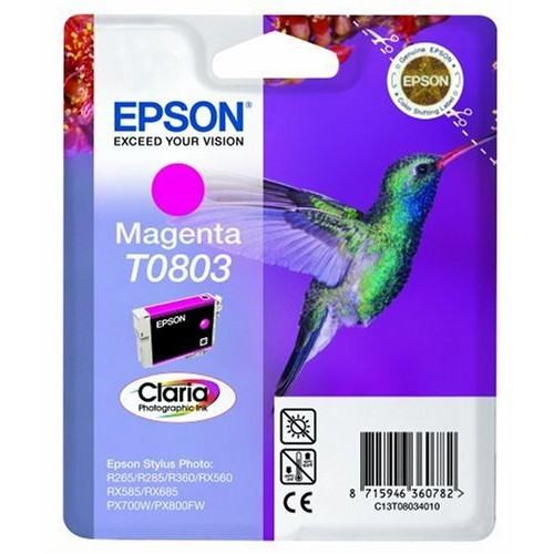 Epson Kartuçë me bojë ngjyrë magenta T0803 M
