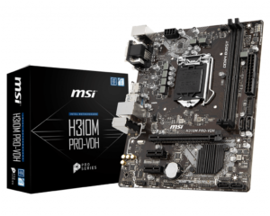 M/Board INTEL LGA 1151 MSI H310M PRO-VDH Plus Micro ATX