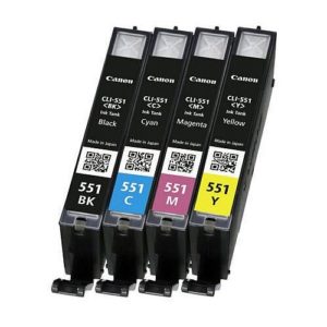 Boje Canon KIT PGI-550/CLI-551 BK/C/M/Y 6496B005