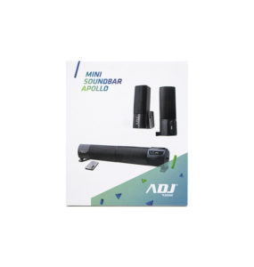 ADJ Speaker Mini Bluetooth Apollo 3Wx2 i Aux, usb-telecom-BK