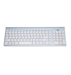 ADJ Kit Tastiera Multimediale+Mouse Wireless KW10 -Silver