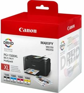 Boje Canon Kit Maxify PGI-1500 XL BK/C/M/Y MB2750 /1x1200/3x900 faqe 9182B004