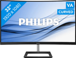 Monitor 31,5" DP/HDMI/VGA Philips Curved