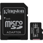 Karte Memorie Kingston 64GB microSDHC Canvas Select SDCS2/64GB