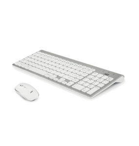 ADJ Kit Tastiere Wireless Multimedia+ Mouse Egronomik KW10 Platinum