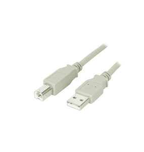 ADJ Kavo USB 2.0-USB Type B, M/M,3m, beige 320-00052