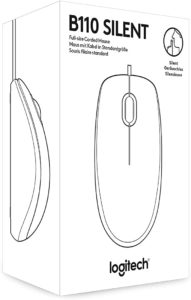 Logitech Mouse B110 USB Silent Dark Optical 910-005508