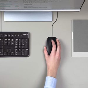 Logitech Mouse B110 USB Silent Dark Optical 910-005508