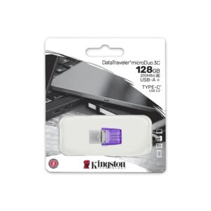Flash Disk 128Gb USB 3.2 Type-A+Type-C Kingstone