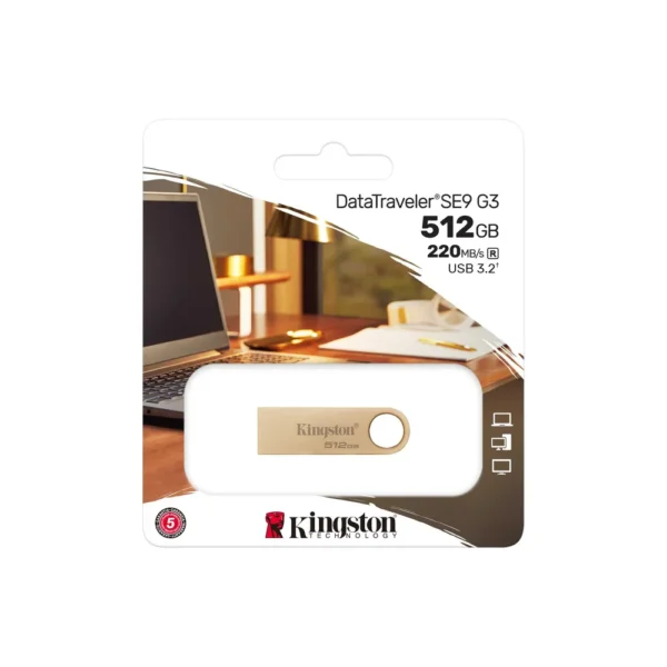 Flash Disk 512GB USB 3.2 kingston DataTraveler SE9 G3 USB 3.2