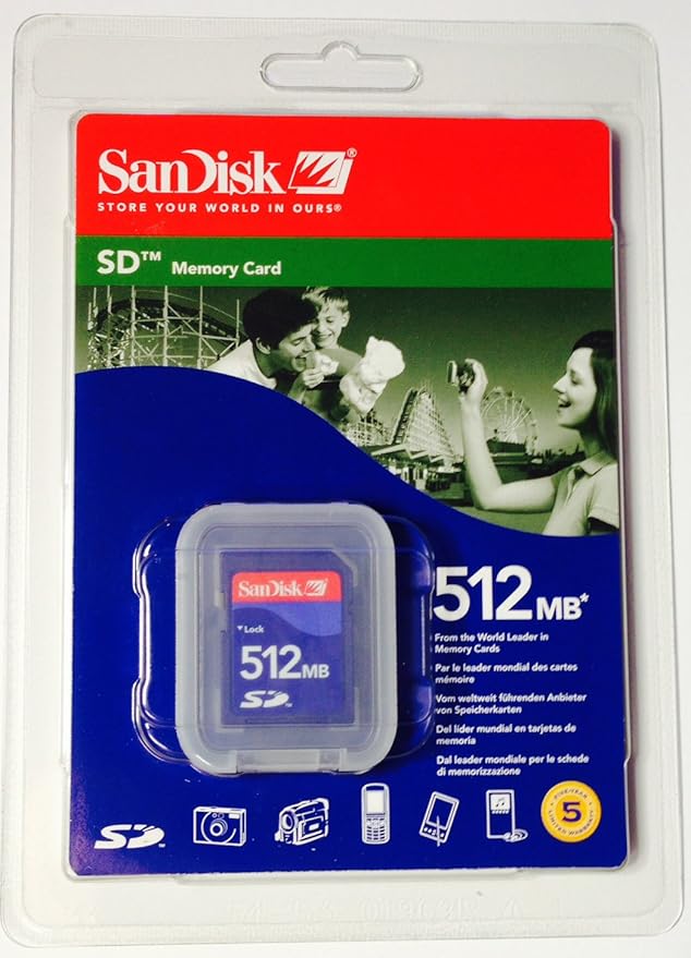 Karte Memorie Sandisk SD512MB Sandisk