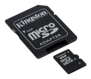 Karte Memorie 8GB MicroSD+adaptor Kingstone SDC4/8gb