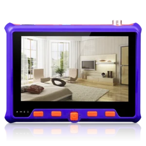 Monitor Tester Provision 5" AHD/TVI/CVI/CVBS RS485. Network and Coax testers. Up to 8MP with EU&US socket