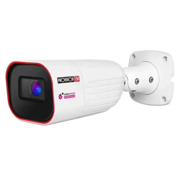 Kamera Provision Smart series, LPR, Bullet, 4MP IR 40M(2LED Array),2.8-12mm MVF Lens, with POE,support Wiegand