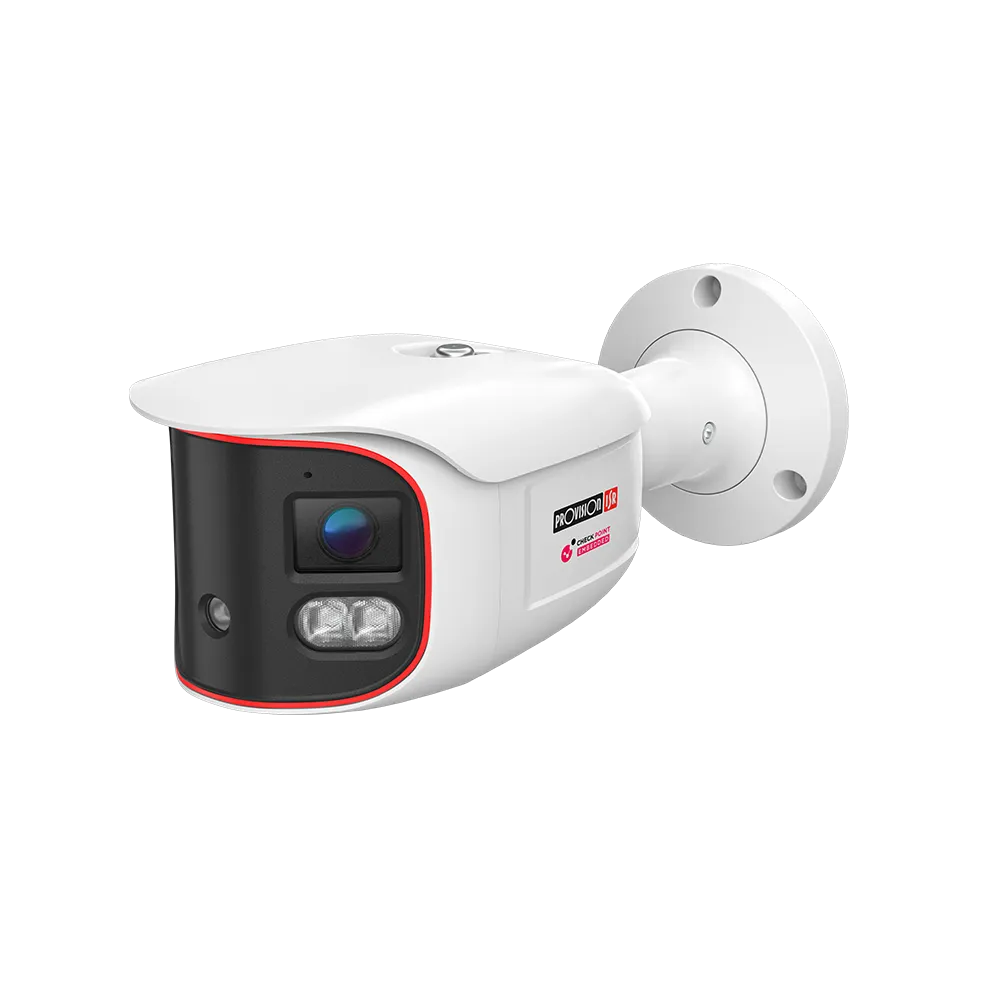 Kamera Provision IP 8MP Panoramic Bullet White LED 180 ° 2*4mp stich 8Mp with Poe BPAN2-340ADRN