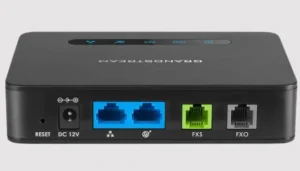 Adaptues telefoni Grandstream HT813, 1 FXS / 1 FXO (Hybrid ATA) per integrim te telefonise tradicionale ne VoIP