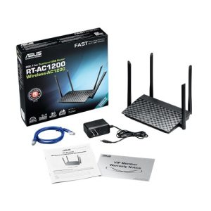 Router Wireless 300+867Mb/s 5 porta RJ45 10/100 AC1200 Dual-Band ASUS RT-AC1200