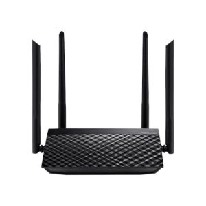 Router Wireless 300+867Mb/s (Wi-fi5) 5 Porta 10/100 Dual Band Asus RT-AC1200 V2
