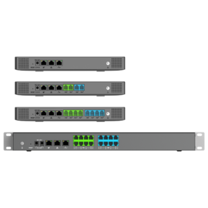 Central telefonik IP Grandstream UCM6304A (PBX), deri ne 1000 user / 150 thirrje simultane