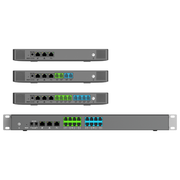 Central telefonik IP Grandstream UCM6304A (PBX), deri ne 1000 user / 150 thirrje simultane – foto 2