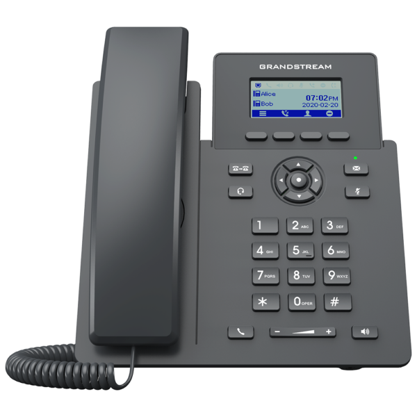 Telefon IP Grandstream GRP2601, 2 SIP account / 2 linja, LAN 10/100