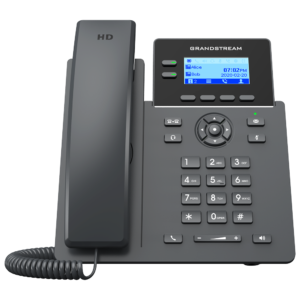 Telefon IP Grandstream GRP2602P, 4 SIP account / 2 linja, LAN 10/100, PoE (pa adaptor)