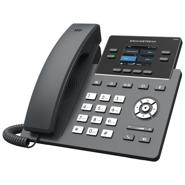 Telefon IP Grandstream GRP2612W, Wi-Fi, 4 SIP account / 4 linja, 16 tasta (MPK) – foto 2