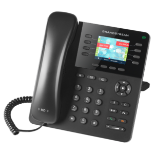 Telefon IP Grandstream GXP2135, 4 SIP account / 8 linja, Gigabit, PoE, ekran LCD 2.8"