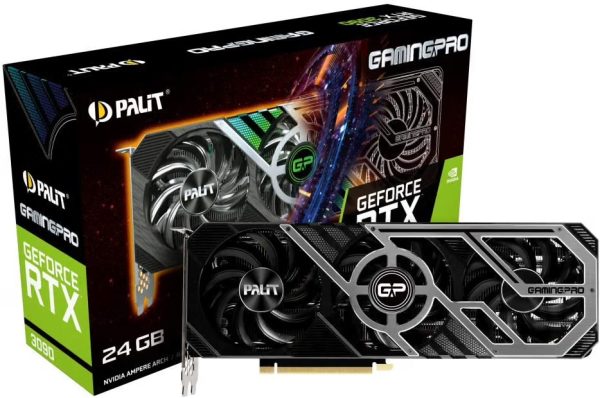 Palit NVIDIA GeForce RTX 3090 24GB GDDR6X PCIe, 3xDP/1HDMI, NED3090019SB-132BA – foto 3