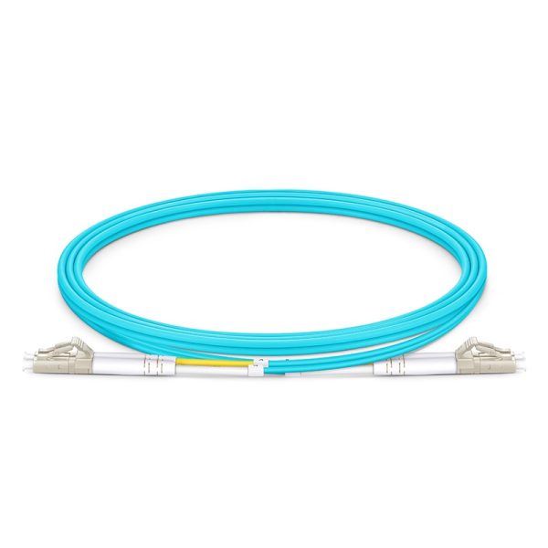 Lansan Kabllo Fiber Optike Patch Cord LC-LC Multi-Mode 1m