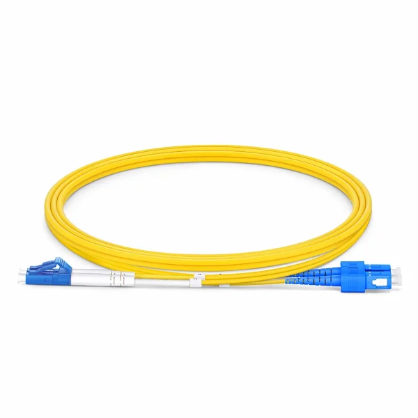 Kabllo Fiber Optike Patch Cord SC-LC Single-Mode 1m - Lansan