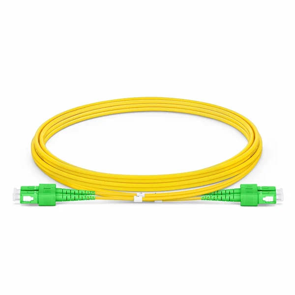 Lansan Patch Cord Fiber Optik SC-SC Single-Mode, 2m