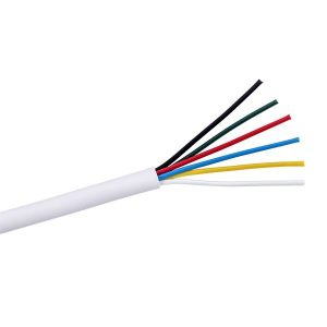 Kabllo Alarmi Mach Power CCA 2x0.5+4x0.22 PVC, e Bardhë