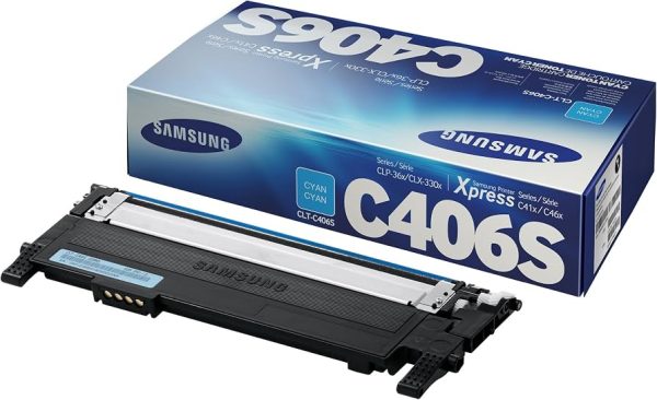 Toner Samsung CLT-C406S Cyan për CLP-360