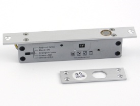Bravë Elektrike 12V me Shufër (Bolt) NO/NC, e Ngushtë, për Access Control - AD-Z200XF