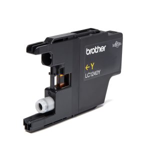 Bojë Brother LC-123 Y (e verdhë) për DCP-J132 / MFC-J6920DW, 600 faqe, 6.6 ml
