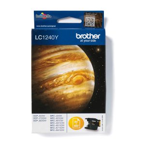 Bojë Brother LC-123 Y (e verdhë) për DCP-J132 / MFC-J6920DW, 600 faqe, 6.6 ml
