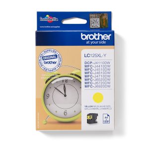 Bojë Brother LC-125XLY e verdhë (Yellow) për DCP-J4110DW/MFC-J6920DW