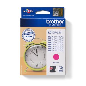 Bojë Brother LC125XLM Magenta (Extra High Yield)