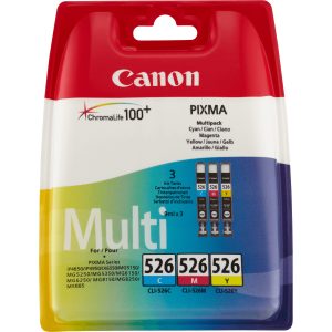 Bojë Canon CLI-526 Kit C/M/Y 9ml (3 copë)