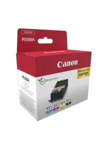 Bojë Canon CLI-551 kit C/M/Y/BK (6509B016)