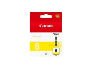 Bojë Canon CLI-8 Yellow 13ml (për PIXMA iP3300, MP520 dhe të tjerë)