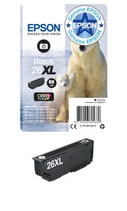 Boje Epson 26XL Photo Black (C13T26314012) 8.7ml, 400 faqe