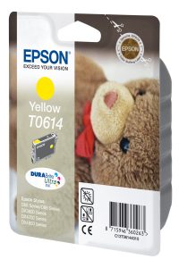 Bojë Epson T0614 Yellow DURABrite Ultra (për Stylus D68/D88)