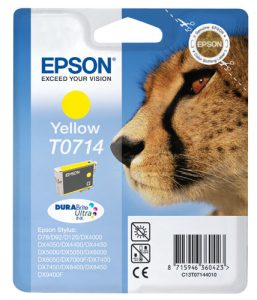 Bojë Epson T0714 Yellow DURABrite Ultra