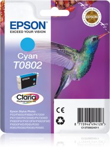 Bojë Epson T0802 Cyan