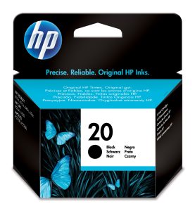 Bojë HP 20 Black (C6614DE), 28 ml