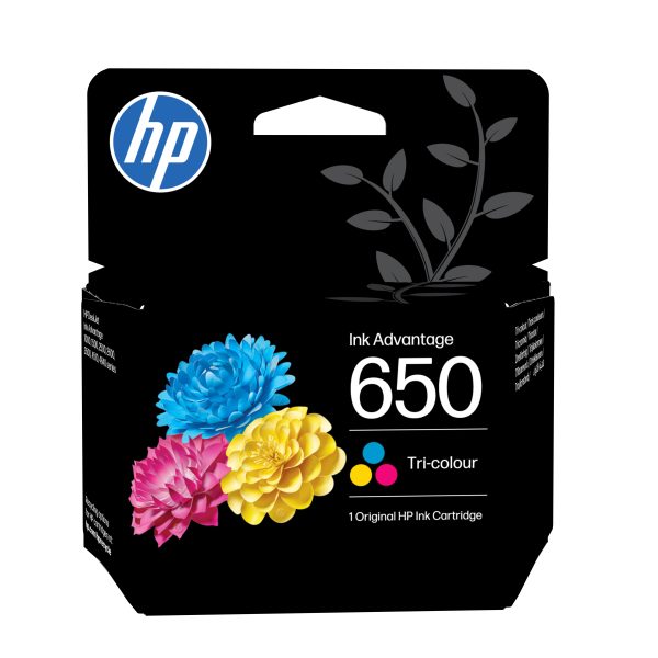 Bojë HP 650 Tri-color CZ102AE