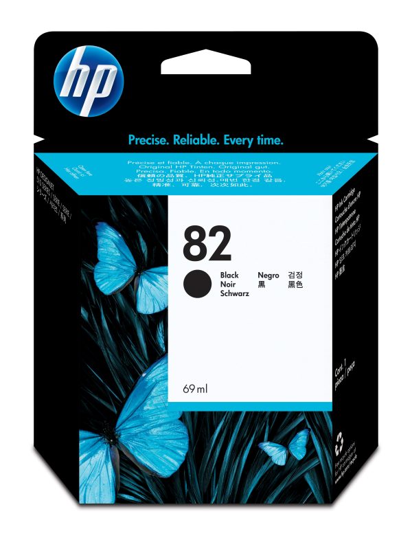 Bojë HP 82 69ml Black DesignJet (CH565A)